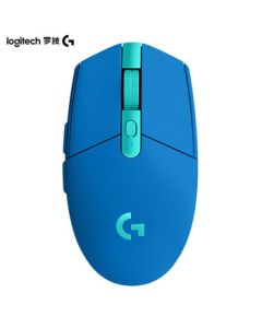Logitech G304 LIGHTSPEED Blue Wireless Mouse - Lightweight Portable Gaming Mouse for PUBG with Macro Programmability