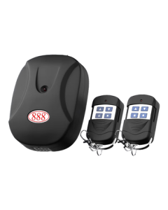 Huilide Electric Roller Door Controller Garage Lift Rolling Shutter External Chain Barrier Receiver Remote Motor Control Box Enhanced Host + 2 Remotes + Adapter Cable