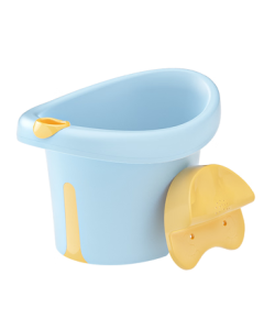 Babyhood Winnie the Pooh Bath Tub, Thickened Baby Bathing Tub, Infant Swimming Tub with Bath Stool Included, 304 Blue