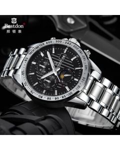 Bestdon Men's Mechanical Watch - Automatic Movement, Sports Waterproof Luminous Wristwatch, Gift Box for Boyfriend Valentine's Day