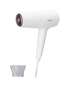 PHILIPS Hair Dryer for Home Use, 2200W High Power, 6-Speed Airflow Adjustment, Protective Umbrella Design, Fast Drying with Constant Temperature, Zero Heat Damage, Negative Ion Care, Model BHD501/05