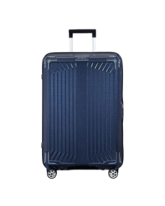 Samsonite 28-inch Suitcase with Spinner Wheels, Business Luggage, Check-in TSA Lock Hardcase in Navy Blue (42N)