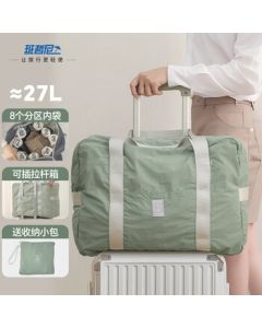 Benjini Travel Bag for Men & Women, Large Capacity Foldable Luggage Organizer with Handle, Suitcase Sleeve, Maternity, Gym, Handheld & Crossbody