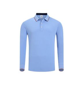 Xiuxian Collar T-Shirt Workwear for Men and Women, Customizable Monochrome Embroidered Logo for Corporate Advertising and Culture Shirts