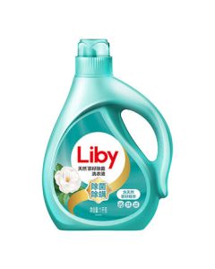 Liby Natural Tea Seed Laundry Detergent with Refill 1kg+500g