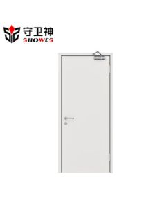 Guardian God Class-A Fireproof Door Steel Single Door Smoke and Heat Barrier Safety Door 1 Square Meter