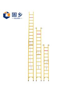 Guxiang Insulated Ladder, Fiberglass Ladder, Telescoping Ladder, Heavy-Duty Staircase, 6m Single-Sided Electric Power Insulated Extension Ladder