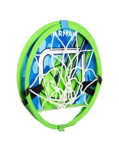 Decathlon Mini Kids Basketball Hoop - Wall Mounted Indoor Home Dormitory Basketball Rim and Backboard - 5295152