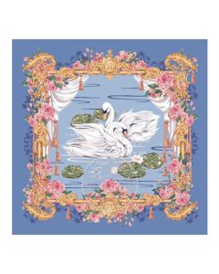 aurora Silk Square Scarf 90*90