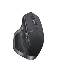 Logitech MX Master 2S Wireless Bluetooth Mouse for Office, Right-Hand Use, Sophisticated Black with 2.4G Wireless Receiver