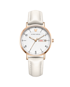 Disney Women's Watch Fashion Dual Calendar Girls Wristwatch for Junior and Senior High School Students Exam Watch MK-11319W