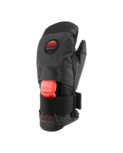 Decathlon Kids' Ski Gloves with Wrist Protection, Soft, Warm, Waterproof, Durable, and Comfortable