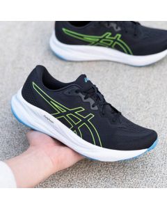 ASICS ASICS Men's All-Season Neutral Running Shoes 1011B780-001 Black/Green Size 44