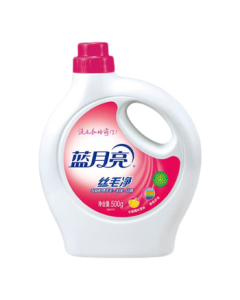Blue Moon Silk Detergent for Mulberry Silk & Wool, 500g Bottle, Prevents Shrinkage and Deformation