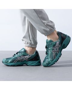 ASICS Unisex All-Season Casual Shoes 1203A497-300 Green/Black 39.5