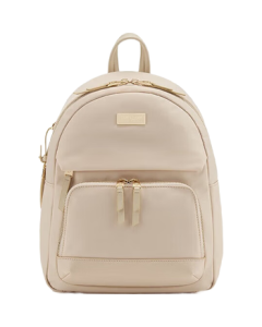 Samsonite Women's Backpack - Small Beige NU8 Triple-Protection Fabric Backpack, Perfect Gift for Girlfriend