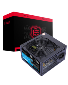 BUBALUS 500W Power Supply for Desktop PC (Active PFC/12CM Fan/Intelligent Temperature Control/Back Cable Support/Wide Voltage Range)