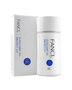 FANCL UV Protection Lotion 60ml, SPF50+ PA++++, Lightweight and Non-Greasy Physical Sunscreen, Perfect Birthday Gift