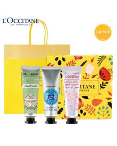 L'Occitane Classic Hand Cream Trio 10ML*3 - Nourishing, Skin-Softening, Fast-Absorbing, Imported from France