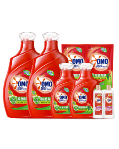 OMO Antibacterial & Anti-Mite Enzyme Laundry Detergent 18.3/18.4 Jin (Random Delivery of New or Old Packaging)