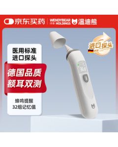 Wendy Bear Thermometer Medical Electronic Ear Thermometer Infrared Forehead Thermometer for Children and Adults, High Accuracy Baby Forehead Thermometer