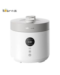 Bear Electric Pressure Cooker YLB-C25R5, Small Smart Electric Pressure Rice Cooker, Multi-functional Automatic Pressure Control, 2.5L
