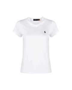 Polo Ralph Lauren Women's Casual Short-Sleeve T-Shirt 211898698005 White L
