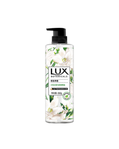 Lux Botanicals Shower Gel with Essential Oils - Freesia & Tea Tree, 550g, Long-Lasting Fragrance, Deep Cleansing