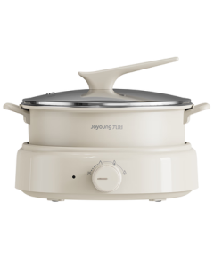 Joyoung Electric Hot Pot, Detachable and Washable, 5L Large Capacity, Multi-functional Non-Stick Hot Pot, Stew Pot, and Stir-Fry Pan [Single Pot Model] G525