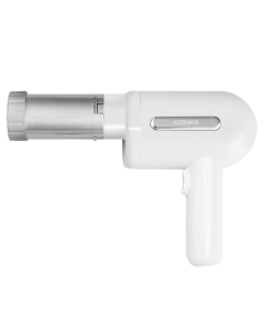 Konka (KONKA) Noodle Maker, Home Pasta Machine, Handheld Pasta Gun, Small Electric Automatic Stainless Steel Noodle Machine KMTJ-0401-W