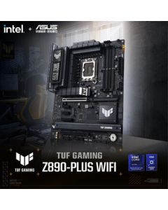 ASUS TUF GAMING Z890-PLUS WIFI Motherboard, Supports CPU 285K/265K/265KF (Intel Z890/LGA 1851)