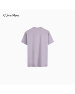 Calvin Klein Jeans Men's Summer Commuting Fashion ck Foil-Printed Slim-Fit Round Neck Short-Sleeve T-Shirt J324214