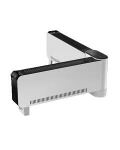 Gree (GREE) [180° Adjustable Foldable] Mobile Floor Heater, Electric Heater for Home, Bathroom Warm Fan, Foot Warmer, Remote Control Baseboard Heater, Whole Room Heating NJE-J6020B