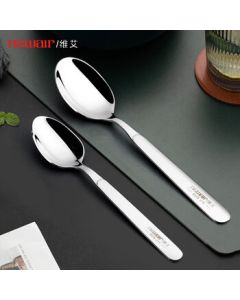 Newair 316 Stainless Steel Kids Spoon - Creative and Cute Household Small Spoon, Soup Spoon, Table Spoon, Korean-Style Dining Spoon
