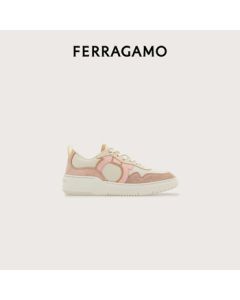 Ferragamo Women's Beige/Tan Gancini Embellished Casual Shoes 0769717_M _ 65 Gift for Girlfriend