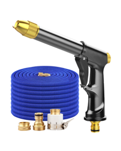Yueye High-Pressure Water Gun for Car Washing, Home Use Hose with 15m Flexible Pipe, Gardening Spray Gun, Ultimate Cleaning Tool