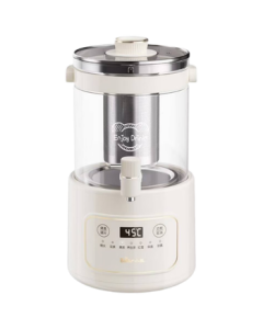 Bear Health Pot 3L Capacity 12 Adjustable Temperature Levels Multi-functional Tea Maker Portable Detachable Handle Kettle 24H Heat Preservation 0 Glue Glass Flower Tea Pot ZDH-F30F1