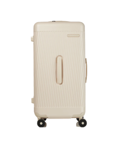 Samsonite 26-inch ANIYA Trunk Suitcase with Password Lock in Beige NZ5