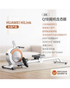 MERACH Rowing Machine for Home Use, Smart Adjustable Magnetic Resistance Indoor Cardio and Anaerobic Exercise Equipment Q1, Plug-in