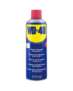 WD-40 Multi-Use Metal Maintenance Spray / Rust Remover / Mechanical Lubricant & Rust Preventative / Moisture Displacer / Squeak Eliminator / Bolt Loosener - Model: 86350 350ml (1 Bottle)