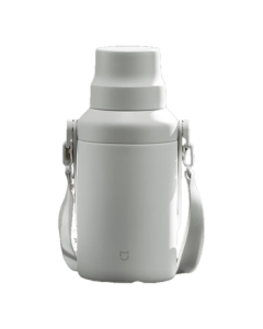 Xiaomi Big Belly Thermos Cup Outdoor Insulated Water Bottle Double-Lid Cold Cup 316L Portable Cup Cloud White 1L