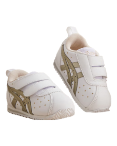 ASICS (asics) Toddler Shoes Unisex Children's Baby Shoes Casual Soft Sole Comfortable COTLA White Gold 29.5