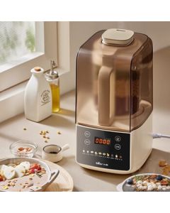 Bear Blender Soymilk Maker Juicer Automatic New Model No-Cook Silent 3-4 Person Household Multi-Function No-Hand-Wash Coarse Cereals Food Processor Baby Food Maker PBJ-F14K8