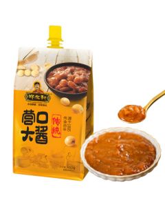 Zheng Youhe Yingkou Soybean Paste 450g, Fermented Bean Sauce, Rice & Noodle Sauce, Northeast Chinese Seasoning Paste