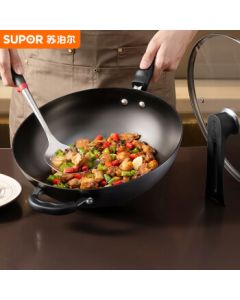 SUPOR SUPOR Cast Iron Non-Rust Healthy Coating-Free Frying Pan 32cm EC32LF01