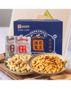Drunkard Peanuts Spicy Original Flavor 400g Nuts Individual Snack Packs Ready-to-Eat Midnight Snack Casual Gift Snacks Drinking Appetizer