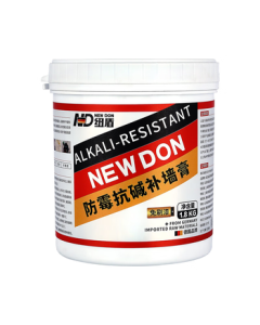 Newdon 3.6lb Alkali-Resistant Waterproof Wall Repair Paste White Wall Patch Filler Putty Paint for Crack Repair