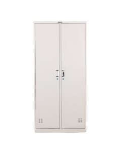 Money Cabinet Steel Two-Door Locker Metal Cabinet Wardrobe Storage Tool Cabinet DZ