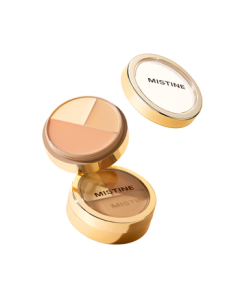 Mistine Triple Color Concealer Palette for Precise Coverage of Acne and Dark Circles, Mid-Autumn Festival Gift for Girlfriend 01