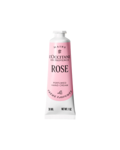 L'Occitane Hand Cream - New Fragrance Rose Heart 30ml, Moisturizing & Hydrating with Long-Lasting Scent, Birthday Gift for Him/Her